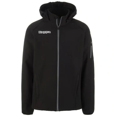 Abbildung von Schwarze Softshell Jacke Kappa Valas Für Erwachsene
