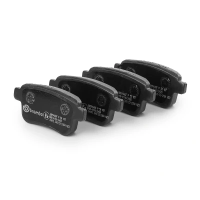 Abbildung von BREMBO P 50 107 Bremsbelagsatz exkl. Verschleißwarnkontakt mit Bremssattelschrauben ohne Zubehör MERCEDES BENZ: Citan Tourer / Kombi