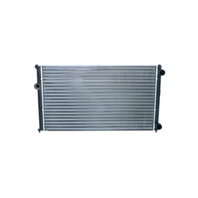 Abbildung von NRF 50458 Kühler, Motorkühlung Aluminium 628 378 34 Kühlrippen mechanisch gefügt VOLKSWAGEN: Polo III Classic, Variant, Caddy 2 Kastenwagen