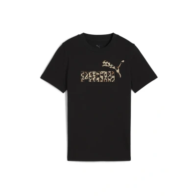 Abbildung von PUMA Essentials Animal Graphic Tee Youth, Kleidung, Schwarz, 15 16Y