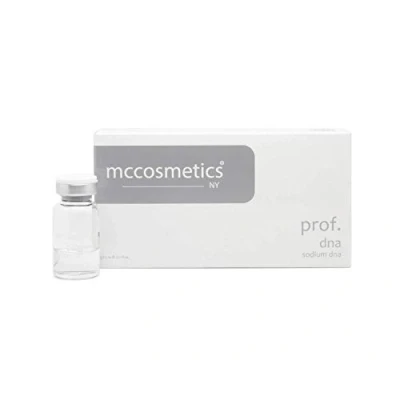 Abbildung von prof. dna Serum (steril) für Microneedling (Derma Pen) und Mesotherapie (Dermaroller) bei Dehnungsstreifen, Pigmentflecken u. Schuppenflechte Professionelles Serum. Ampulle 5ml