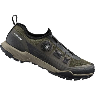 Abbildung von SHIMANO Touring Fahrradschuhe EX700. Olive