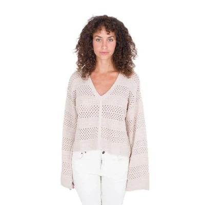 Abbildung von Hurley EASY Times Strickpullover, Damen, Größe: Large, Moonlight