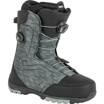 Abbildung von Nitro Herren Snowboards Sentinel BOA &#039;23 All Mountain Freestyle Schnellschnürsystem günstig Boot Snowboardboot, Black, MP 27,0 // EU 41 1/3 US 9