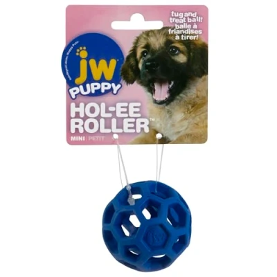 Abbildung von JW Hundeball Hol ee Roller XS Blau Grün Lila Rot für Welpen alle Hunde flexibler Ball Zerrspielzeug Apportierspielzeug sehr leicht un