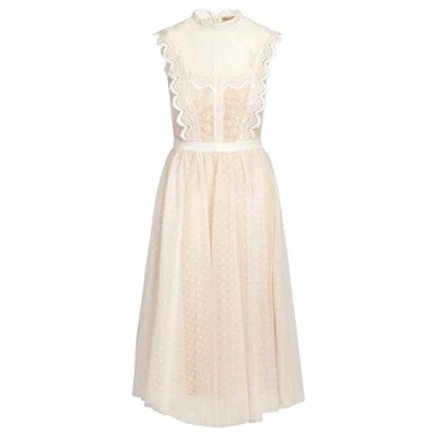 Abbildung von Apart Fashion Damen Lace and Tulle Cocktail Special Occasion Dress, Weiß, L EU