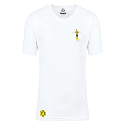 Abbildung von Borussia Dortmund Unisex Bvb T shirt Süle Comic Shirt, Weiß, XXL EU
