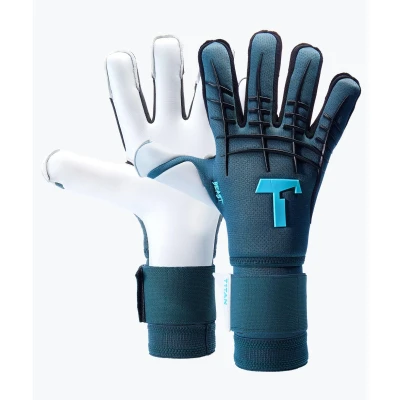 Abbildung von T1TAN Petrol Beast 3.0 Torwarthandschuhe mit Fingerschutz Fußballhandschuhe für Jugendliche &amp; Erwachsene, Unisex Fusion Cut und 4mm Aqua Grip Gr. 8