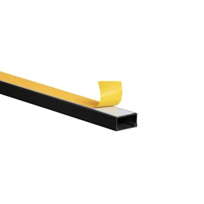 Abbildung von KOMIB Kabelkanal/Kabelkanäle Verschiedene Größe Schwarz Selbstklebend Je Stange 1M (10m, 30 x 15 mm)