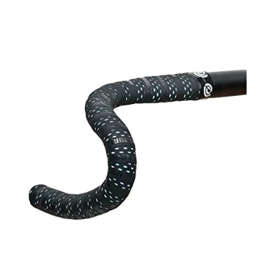 Abbildung von Bike Ribbon Drops Double Layer Bar Tape, Schwarz (Black/Light Blue), One Size