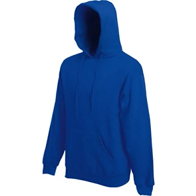 Abbildung von Fruit of the Loom Herren Kapuzenpullover, Blau (Königsblau), X Large