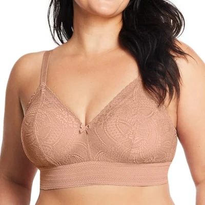 Abbildung von Glamorise Große Größen Plusgröße Bramour Gramercy Spitzen Bralette de Luxe ohne Bügel Nr. 7012