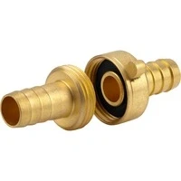 Abbildung von Messing Schlauchverschraubung 33,3mm (G 1&quot;), Kupplung