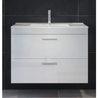 Abbildung von welltime Waschbeckenunterschrank &quot;Dormoletto&quot;, Badmöbel, Breite 80 cm