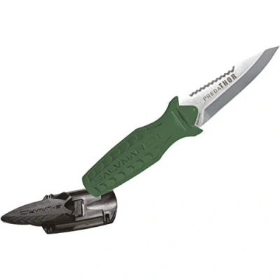 Abbildung von SALVIMAR Unisex Adult Predathor Knife, Acid Green, 70mm
