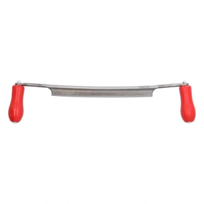 Abbildung von STUBAI Wagner Reifmesser 240 mm Zugmesser inklusive Schneidenschutz geschmiedet, gehärtet und geschliffen mit Hohlschliff ergonomische Holzgriffe Made in Austria