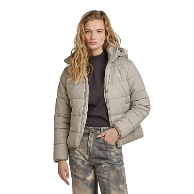 Abbildung von G Star Meefic Winterjacke, Damen, Größe: XL, Elephant skin
