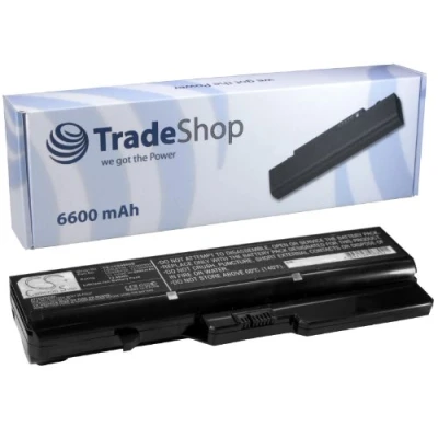 Abbildung von Hochleistungs Notebook Laptop AKKU 6600mAh für IBM Lenovo IdeaPad Z475 Z560 Z560A Z560G Z560M Z565 Z565A Z565G Z570 Z570A BNI IFI ITH V370A V370G V370P V470A