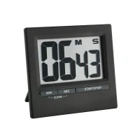 Abbildung von TFA Dostmann Elektronischer Timer und Stoppuhr, 38.2013.01, Kunststoff, Aluminium, Schwarz, L 84 x B 16 (40) H 77 mm