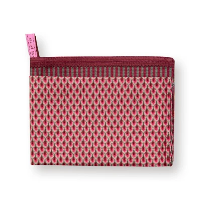 Abbildung von PIP STUDIO Flower Festival Geschirrtuch sc.dark pink 50 x70cm