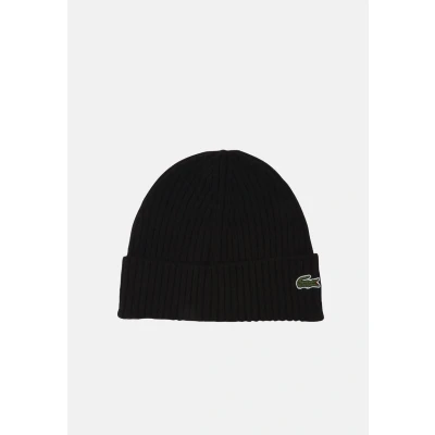 Abbildung von Lacoste Unisex Mütze, Größe: One Size, Noir