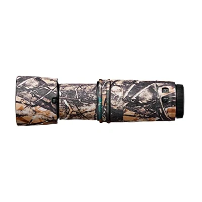 Abbildung von easyCover Lens Oak Objektivschutz Schutz für Ihr Kameraobjektiv Canon RF 100 400mm F5.6 8 is USM Wald Camouflage