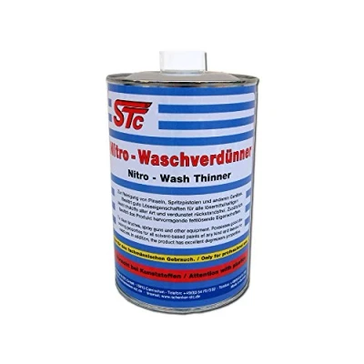 Abbildung von STC Nitro Waschverdünnung 1 L Flasche Reiniger Wasch Verdünnung Universalverdünner