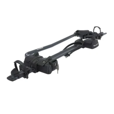 Abbildung von Peruzzo Pure Instinct 710 Universeller Dachträger mit Schnellverschluss, ideal für den sicheren Transport Ihrer Fahrräder im Auto, Schwarz