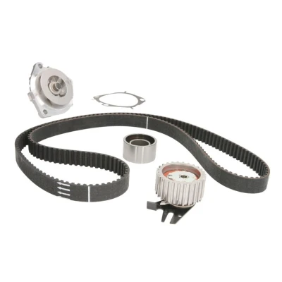 Abbildung von HEPU PK10891 Wasserpumpe + Zahnriemensatz 199 ALFA ROMEO: 159 Sportwagon, Limousine, 166, FIAT: Croma II Kombi, LANCIA: Thesis