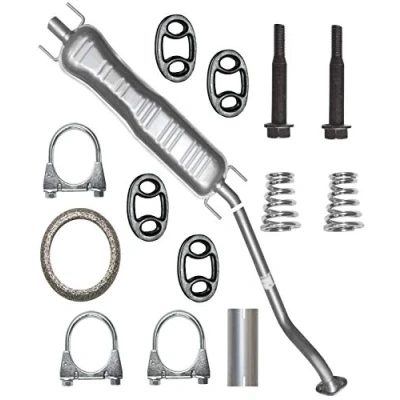 Abbildung von Mitteltopf Auspuff Mittelschalldämpfer für Opel Astra G 2 II 1.6i 8V 16V 1.8I 2.0i