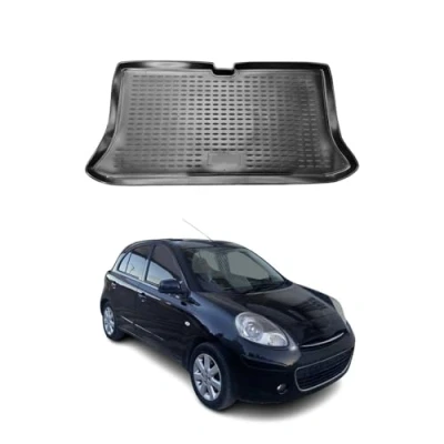 Abbildung von Kofferraumwanne Laderaumwanne kompatibel mit Nissan Micra IV K13 2010 2016 OMAC Premium 3D