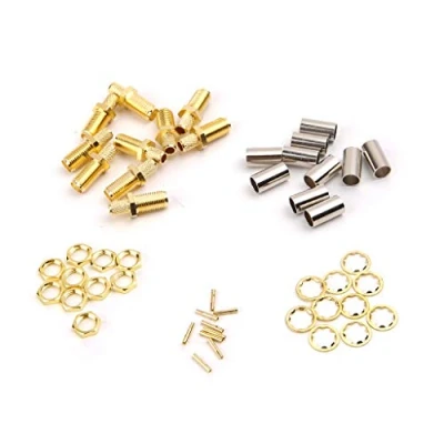 Abbildung von MLWSKERTY 10 Stück SMA Buchse Mutter Crimp RF Stecker Für RG58 RG142 LMR195 RG400