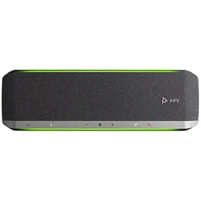 Abbildung von Poly Sync 60 Smart Speaker Phone (Plantronics) für Flexibles Arbeiten Anschluss an PC/Mac mit USB A/USB C Kabel, Smartphones via Bluetooth Teams (zertifiziert)