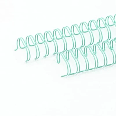 Abbildung von Craftelier 2er Set Doppelringbinderollen für Alben, Notizbücher, Kalender oder Kalendarien Ideal Scrapbooking und Bastelprojekte Ø 1,90 cm (0.75&quot;) Farbe Türkis