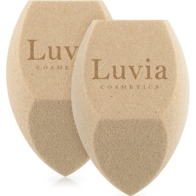 Abbildung von Luvia Cosmetics Make up Schwamm Tea Sponge Set, Packung, 2 tlg., hautfreundlicher mit wertvollen Tee Bestandteilen, Feinporig für natürliches Hautbild, geringer Verbrauch Extrakt