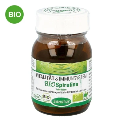 Abbildung von Spirulina Bio Tabletten