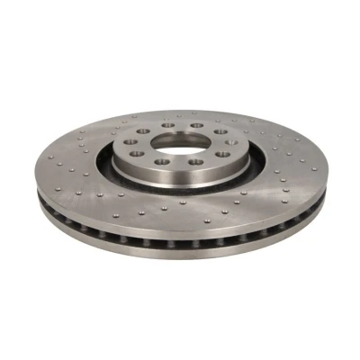 Abbildung von ABE C4A036ABE Bremsscheibe Vorderachse 320 30 5 112 gelocht/innenbel. lackiert AUDI: A4 B7 Avant, B8 B6 Avant