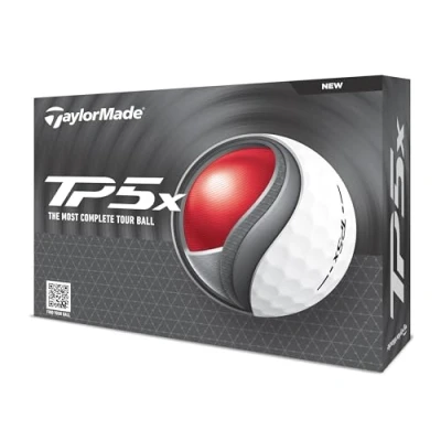 Abbildung von TaylorMade TP5x Golf Balls White