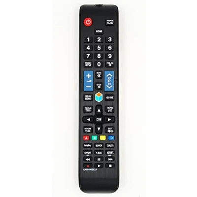 Abbildung von Ersatz TV Fernbedienung passend für Samsung AA59 00580A / 00581A 00582A 00583A 00594A 00638A