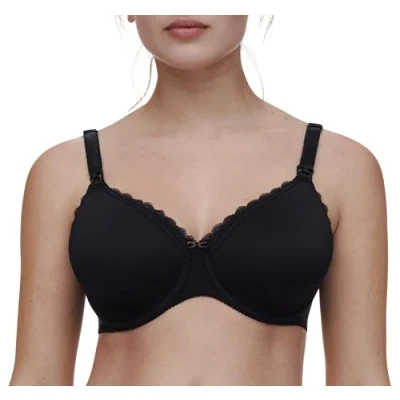 Abbildung von Chantelle, Bedeckender Still BH , Mutterschaft BH, Schwarz, 70C