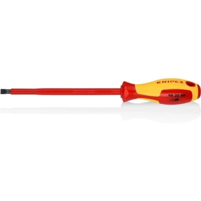 Abbildung von KNIPEX isolierter Schlitzschraubendreher 8,0x1,2x175m