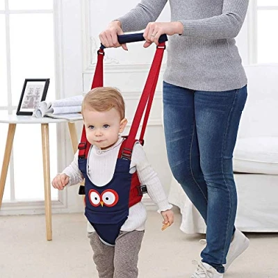 Abbildung von Felly Lauflernhilfe Gehhilfe für Baby Stehen Gehen Lernen Helfer Walker Sicherheitsleinen Kinder 8 27 Monthe, 4 in 1 Funktionale (Blau)【Neue Version】