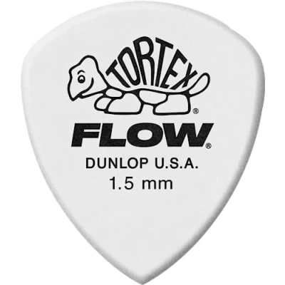 Abbildung von JIM DUNLOP Plektrum Tortex Flow Standard, 36 Stück, Weiß, 1,5mm