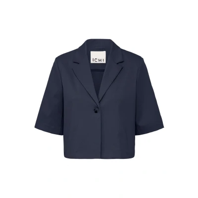 Abbildung von ICHI Ihkate Blazer, Damen, Größe: Large, Total eclipse