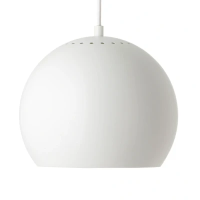 Abbildung von FRANDSEN Ball Hängelampe, Ø 25 cm, weiß matt