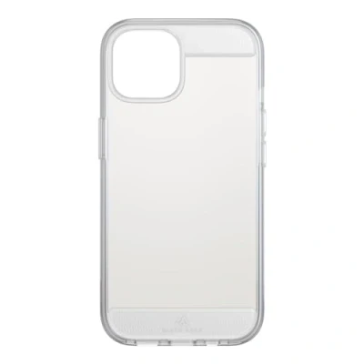Abbildung von Black Rock Hülle für iPhone 15 (slim, TPU, TPU Polster, robust, stoßdämpfend, antibakteriell, durchsichtig, Cover, Handyhülle 15, Case, Handycase) transparent