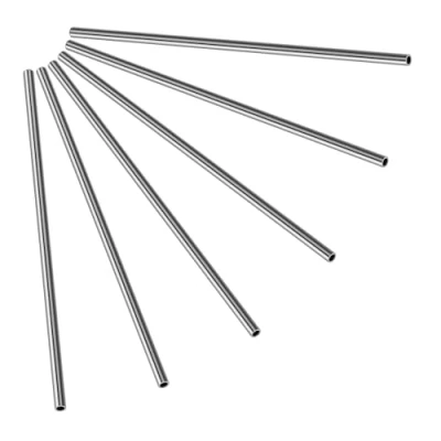 Abbildung von KWOKWEI 6 Stück Edelstahl Rohr Ø4mm (5/32&quot;) Rundrohr, Edelstahlrundrohr V2A Länge 300mm, Rostfrei Geländer Rundrohr für Industrie Maschinenpark