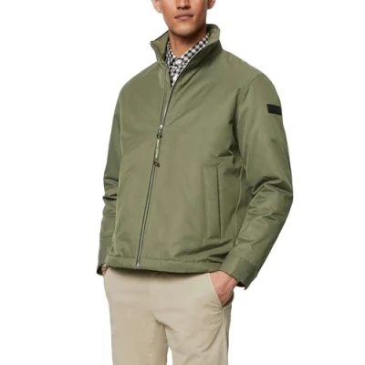 Abbildung von Marc O&#039;Polo Regular Übergangsjacke, Herren, Größe: Medium, Olive