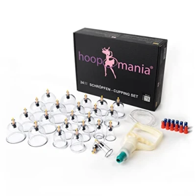 Abbildung von Hoopomania Massagegerät Schröpfen Set M016 Vakuum Massage mit Schröpfgläser
