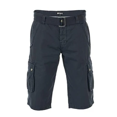 Abbildung von riverso Cargoshorts Herren Shorts RIVAnton Regular Fit Bermudashorts mit Gürtel
